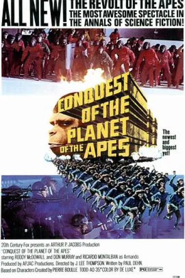 猩球征服 Conquest of the Planet of the Apes (1972) 海报