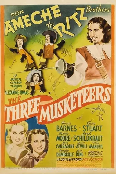 三个火枪手 The Three Musketeers (1939) 海报