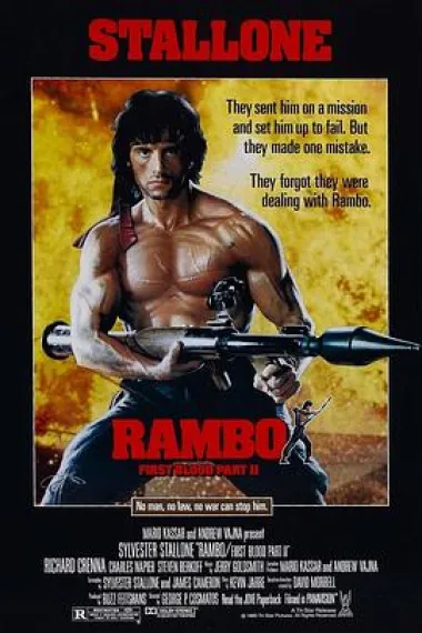 第一滴血2 Rambo: First Blood Part II (1985) 海报