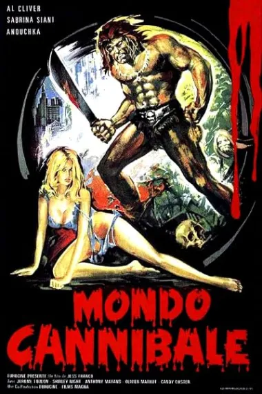 食人族白女王 Mondo cannibale (1980) 海报