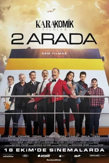 黑色搞笑电影 Karakomik Filmler: 2 Arada (2019) 海报