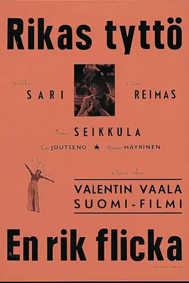 Rikas tyttö (1939) 海报