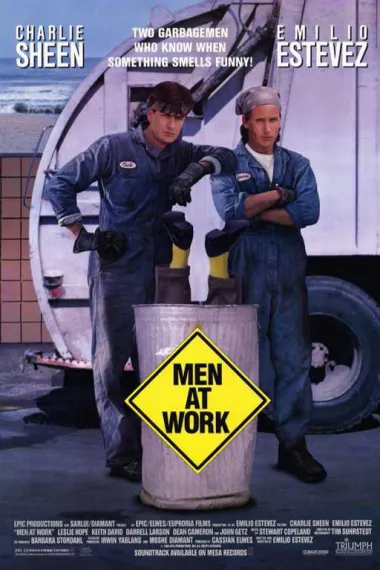 玩命双雄 Men at Work (1990) 海报