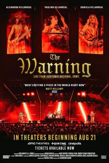 警告乐队墨西哥城国家礼堂现场 The Warning Live from Auditorio Nacional, CDMX (2025) 海报