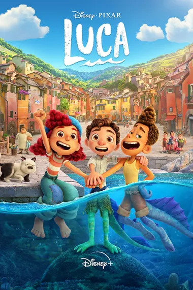 夏日友晴天 Luca (2021) 海报