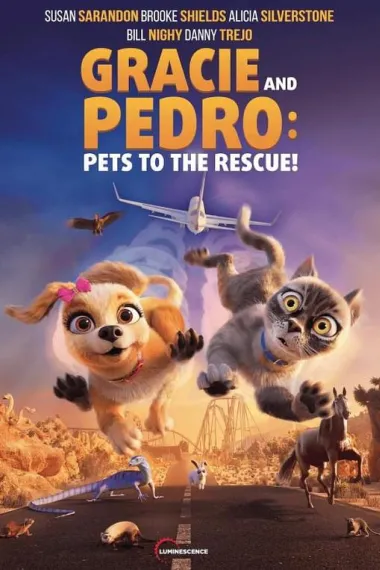 寻家历险记 Gracie and Pedro: Pets to the Rescue (2024) 海报