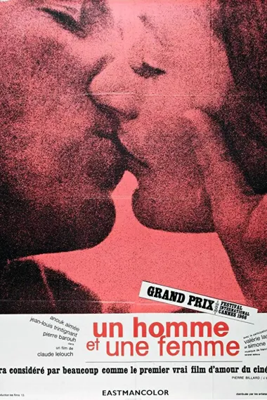 一个男人和一个女人 A Man and a Woman (1966) 海报