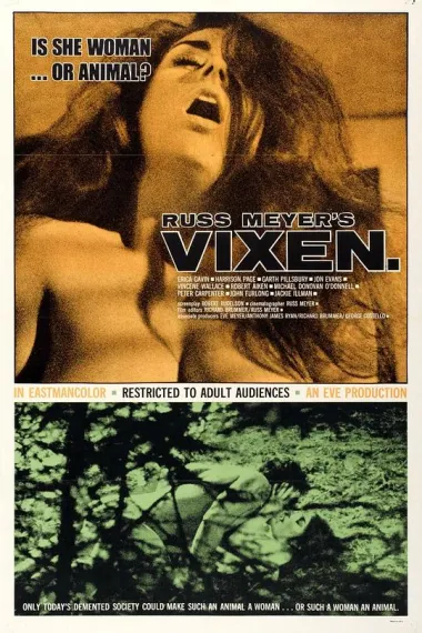 雌狐 Vixen! (1968) 海报