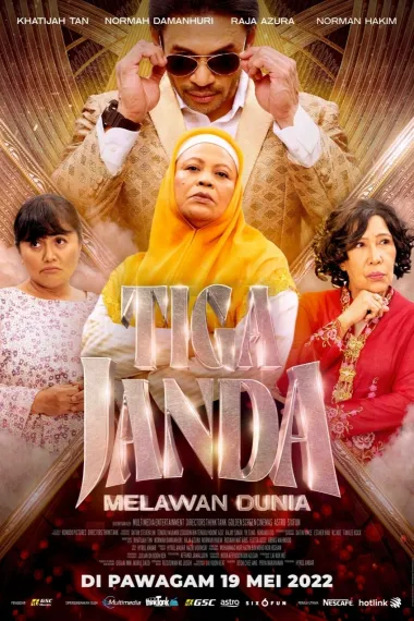 厌世三寡妇 Tiga Janda Melawan Dunia (2022) 海报