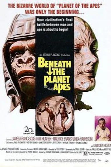 失陷猩球 Beneath the Planet of the Apes (1970) 海报