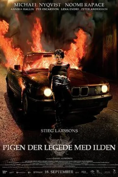 玩火的女孩 Flickan som lekte med elden (2009) 海报