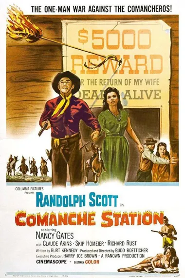蛮山野侠 Comanche Station (1960) 海报