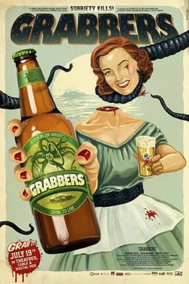 海岸大捕怪 Grabbers (2012) 海报