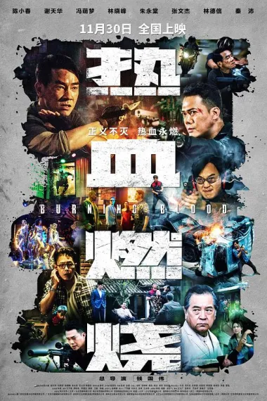 热血燃烧 Re Xue Ran Shao (2024) 海报