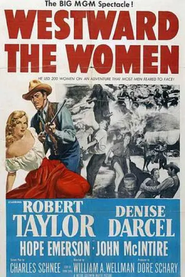 娘子军征西 Westward the Women (1951) 海报