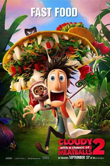 天降美食2 Cloudy with a Chance of Meatballs 2 (2013) 海报