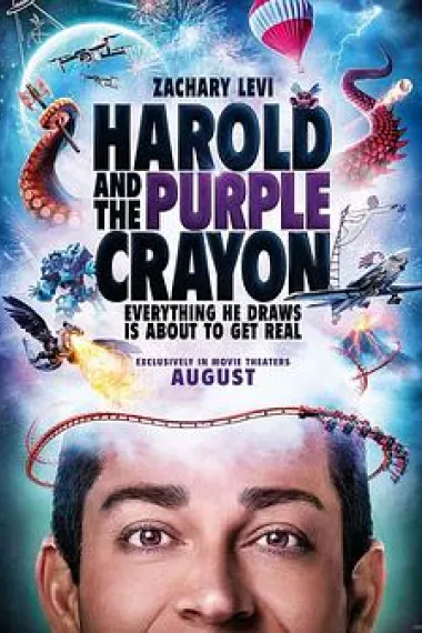 哈罗德和紫色蜡笔 Harold and the Purple Crayon (2024) 海报