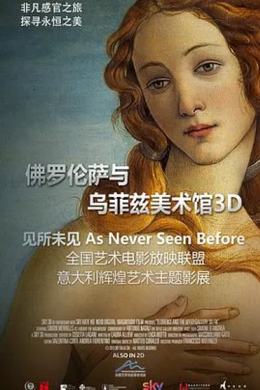 佛罗伦萨与乌菲兹美术馆3D Florence and the Uffizi Gallery 3D/4K (2015) 海报