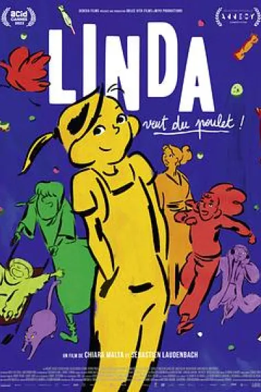 琳达想吃鸡肉 Linda veut du poulet! (2023) 海报