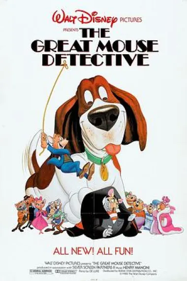 妙妙探 The Great Mouse Detective (1986) 海报