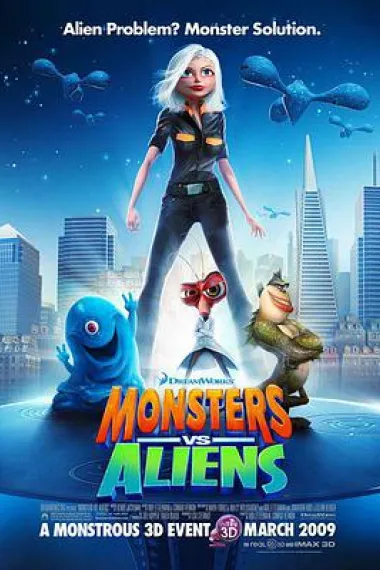 大战外星人 Monsters vs. Aliens (2009) 海报