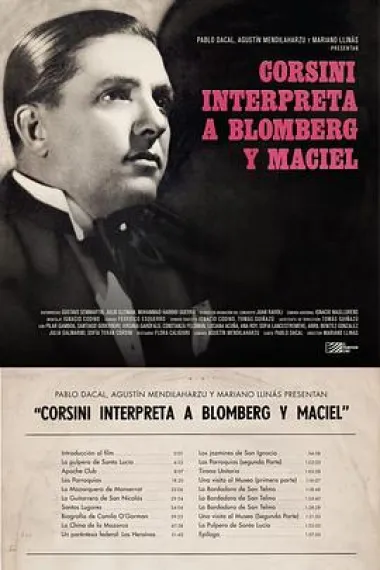 科西尼演唱布隆伯格与马西尔 Corsini interpreta a Blomberg & Maciel (2021) 海报