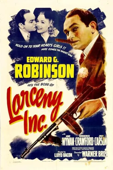 大盗之圣 Larceny, Inc (1942) 海报