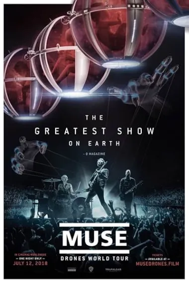 Muse: Drones 世界巡回演唱会 Muse: Drones World Tour Muse Drones World Tour (2018) 海报