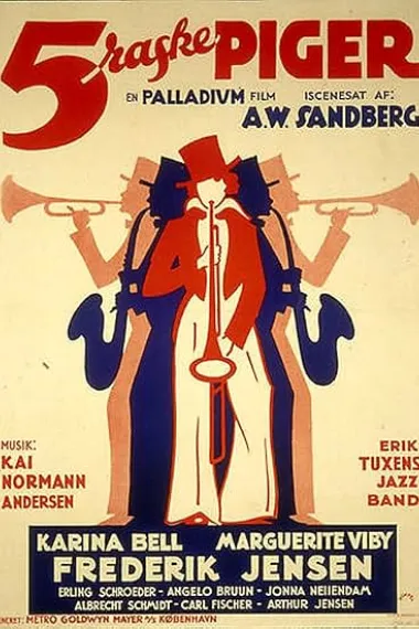 五美踏歌行 5 5 raske piger (1933) 海报