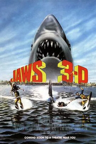 大白鲨3 Jaws 3-D (1983) 海报