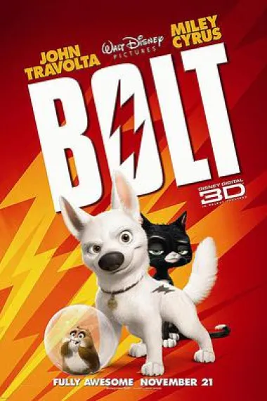 闪电狗 Bolt (2008) 海报