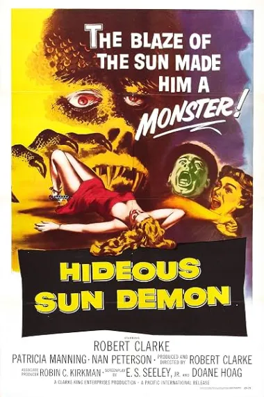 可怕的太阳恶魔 The Hideous Sun Demon (1958) 海报