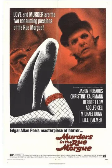 莫格街凶杀案 Murders in the Rue Morgue (1972) 海报