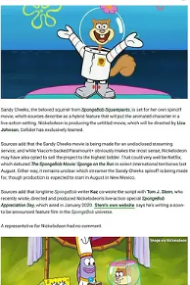 海绵宝宝：拯救比奇堡 Saving Bikini Bottom: The Sandy Cheeks Movie (2024) 海报