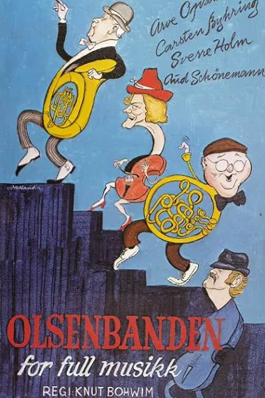 奥森帮：全速演奏 Olsenbanden for full musikk (1976) 海报