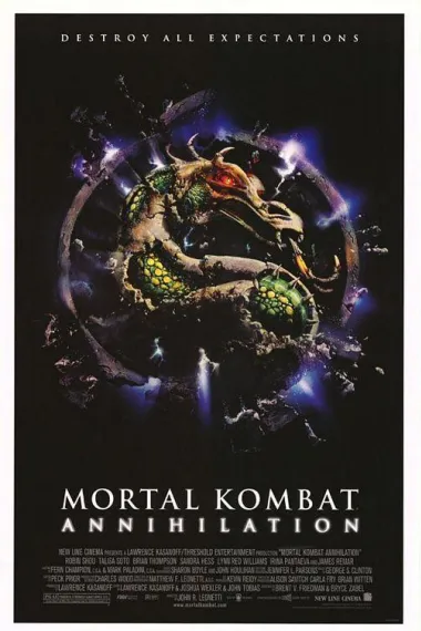 格斗之王 2 Mortal Kombat: Annihilation (1997) 海报