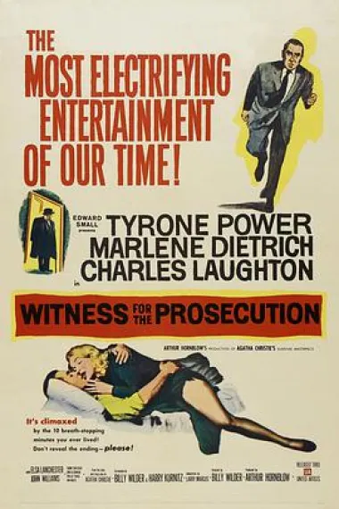 控方证人 Witness for the Prosecution (1957) 海报