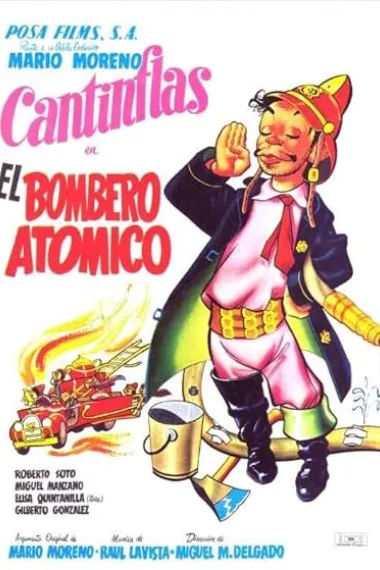El bombero atómico (1952) 海报