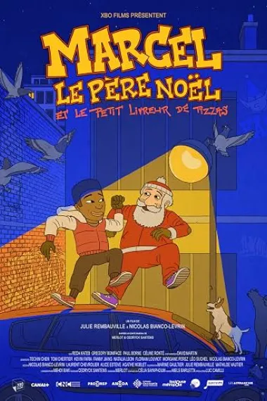 Marcel le père Noël (et le petit livreur de pizzas) (2023) 海报