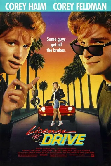 大胆飞车追女仔 License to Drive (1988) 海报