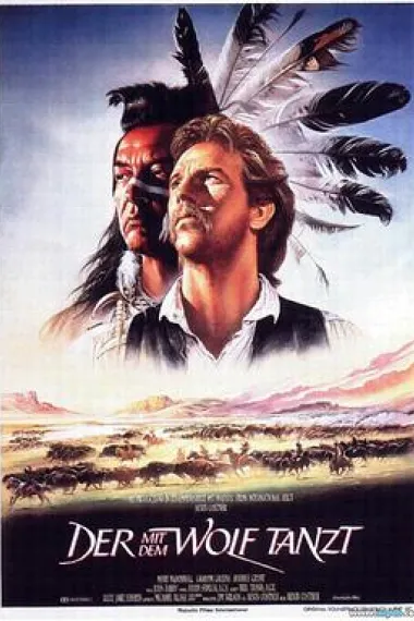 与狼共舞 Dances with Wolves (1990) 海报
