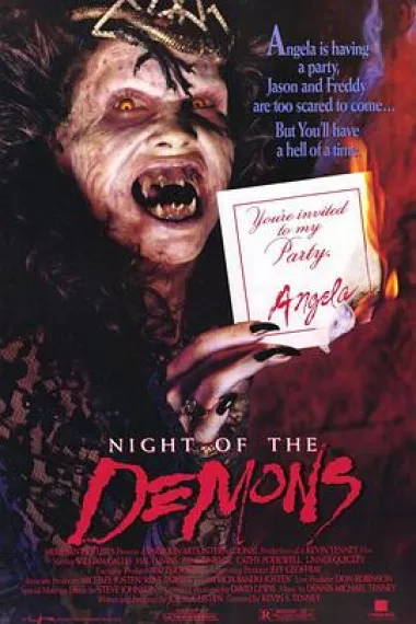 猛鬼舔人 Night of the Demons (1988) 海报