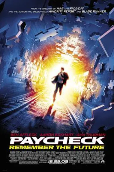 记忆裂痕 Paycheck (2003) 海报