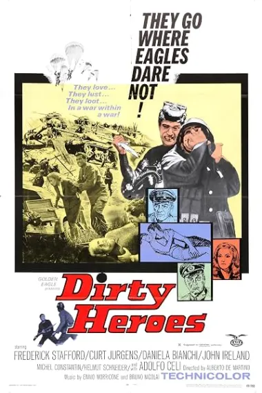 肮脏英雄 Dalle Ardenne all'inferno (1967) 海报