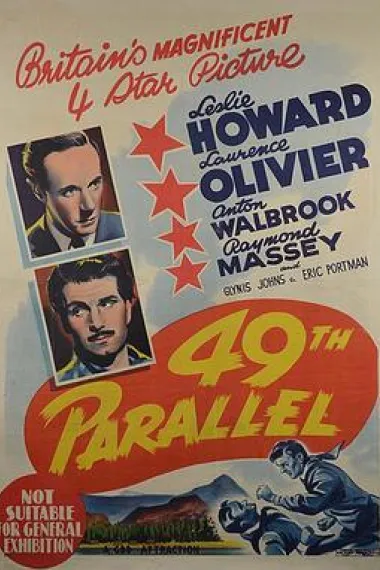 魔影袭人来 49th Parallel (1941) 海报