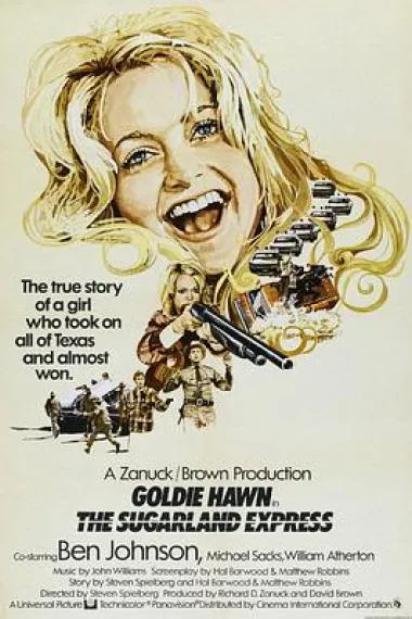 横冲直撞大逃亡 The Sugarland Express (1974) 海报
