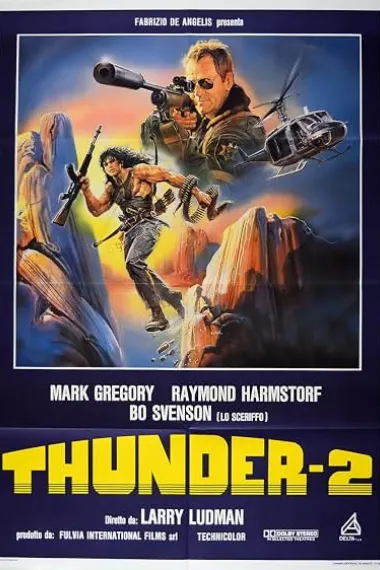 奔雷战士2 Thunder II (1987) 海报