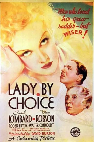 淑女之择 Lady by Choice (1934) 海报