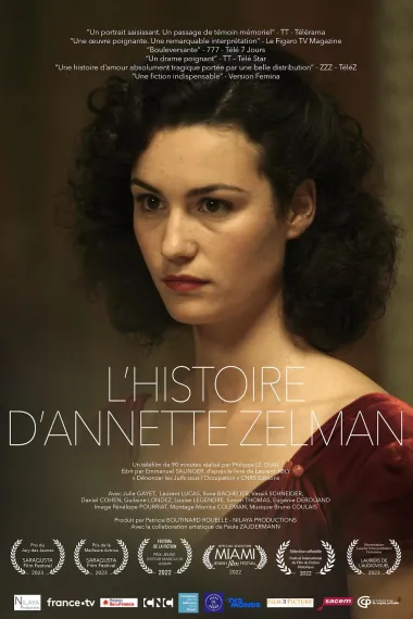 安妮特·泽尔曼的历史 L'histoire d'Annette Zelman (2023) 海报