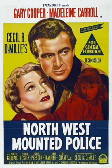 骑军血战史 North West Mounted Police (1940) 海报
